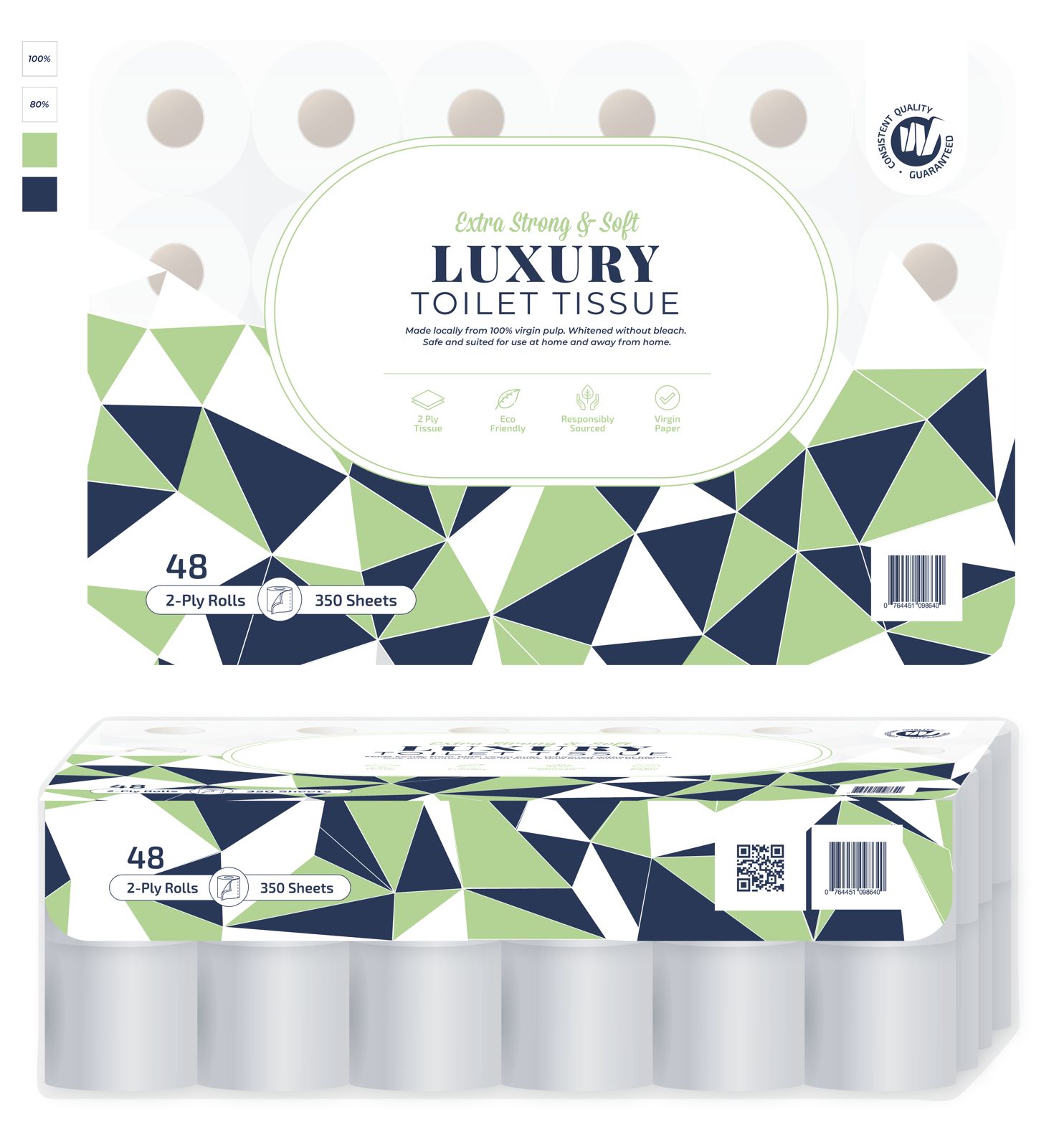 Toilet Paper 2 Ply 48's (Luxury)
